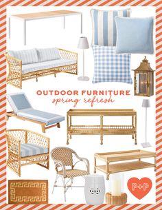 outdoor furniture spring refresh from pop - up