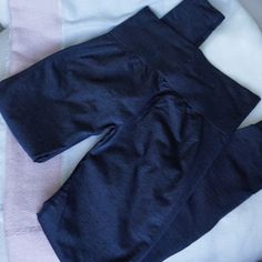 Never Worn Unknown Brand, Size Medium Scrunch Leggings, Source Unknown, Black Jumpsuit, Dark Black, Colorful Leggings, Black Gray, Pant Jumpsuit, Dark Grey, Black And Grey