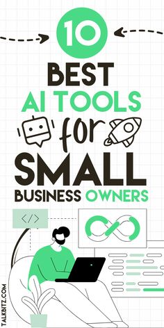 If you're a small business owner looking to stay ahead of the game, you need to check out these 10 best AI tools! From boosting productivity to enhancing customer experiences, these tools have got you covered. Learn how to leverage AI for your business when you read this! #smallbusiness Apps To Start A Business, Marketing Tools For Small Business, Free Apps For Small Business Owners, Apps For Business Owners, Tools For Small Business Owners, Housekeeping Business, Doodles Design, Software Business, Free Business Tools