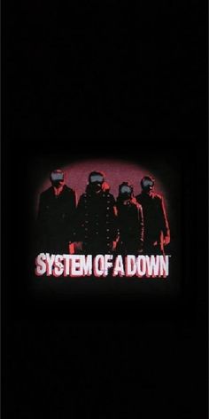 the system of a down logo on a television screen