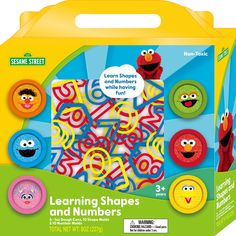 sesame street learning shapes and numbers