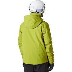 Our best-selling resort ski jacket has become even better. Like always, it has the thoughtful technical details to keep you comfortable all day on the mountainside. With our trusted HELLY TECH Professional 3-layer construction, the Alpha is waterproof/breathable and windproof. We used PrimaLoft Black Eco insulation with clever body-mapping to keep you warm. Our unique H2Flow system with strategic mechanical venting enables to you retain or release heat as needed. With a sharpened and articulated Helly Hansen Sailing, Gore-tex Outerwear For Skiing In Winter, Windproof Gore-tex Functional Outerwear, Men’s Ski Jacket, Body Map, Insulated Long-sleeve Outerwear For Snowboarding, Gore-tex Windproof Outerwear For Skiing, Helly Hansen, Ski Jacket