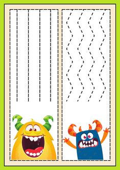 an activity book for children to learn how to draw monsters