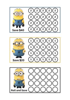 printable minion math worksheet for kids to practice counting and addition skills