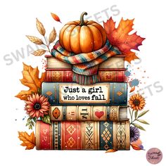 Planer Cover, Fallen Book, Fall Png, Girl Falling, Just A Girl, Autumn Theme, Fall Thanksgiving, Grafik Design, Fall Vibes