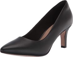 Amazon.com | Clarks Women's Illeana Tulip Pump | Pumps Witch Shoes, Clarks Women, Basic Heels, Perfect Heels, Elegant Heels, Womens High Heels, Nice Shoes