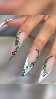 Nails Navidad, Acrilyc Nails, 21st Birthday Nails, Acrylic Nails Stiletto, Funky Nail Designs, Evil Eye Nails, Stiletto Nail Art, Diy Acrylic Nails