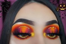 Face Lift Makeup, Sunset Eyes, Film Makeup, Makeup Highlight, Makeup Face Charts, Makeup Supplies, Ben Nye, Fall Makeup Looks, Eye Makeup Pictures