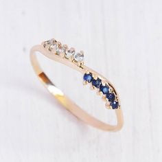 Minimalist ring, Yellow gold ring, Tiny ring, Delicate ring, Topaz ring, Sapphire ring, Blue stone r Rose Gold Cz Ring, Gold Knot Ring, Ring Blue Stone, Rose Gold Plated Ring, Sapphire Wedding Band, Sterling Silver Promise Rings, Tiny Rings, Ring Sapphire, Opal Ring Gold