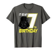 PRICES MAY VARY. Official Star Wars Merchandise Star Wars Tee Shirt for Men, Women, Boys, and Girls Lightweight, Classic fit, Double-needle sleeve and bottom hem Starwars Birthday Tshirt, Disney Star Wars Shirts Cricut, Happy Birthday 50 Men Star Wars, R2d2 Svg Star Wars, Star Wars Boy Shirt, Starwars Disney Shirt Svg, Star Wars Cricut Free, Star Wars Theme Party For Kids, Star Wars Shirts Cricut