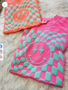 Husband Shirts, Puff Print, Neon Coral, Comfort Colors Tee, Print Tee, Looks Style, Preppy Outfits, Perfect Shirt, Printed Tees