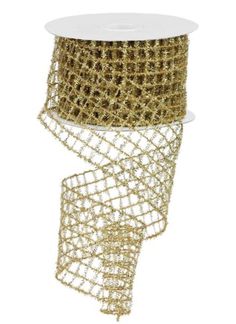 Gold tinsel mesh wired ribbon, 2.5” - Greenery Marketwired ribbonRM997308 Mantle Ideas, Christmas Favorites, Wreath Supplies, Mesh Ribbon, Shop Sale, Wire Mesh, Christmas Ribbon, Christmas Items, Wired Ribbon