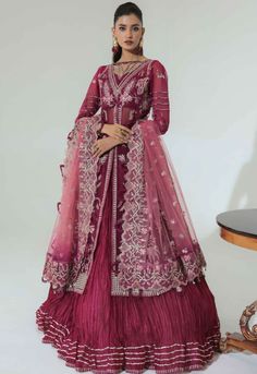 Brand: AVYANAProduct Code: Gulmehr DA-07 ZibaCollection: Gulmehr Luxury Formals Unstitched Collection 2022Fabric: Organza Avyana Gulmehr Embroidered Formals Collection 2022 Authenticity Guaranteed – 100% Original Brand. 3 Days Return Policy T&C apply. International Delivery. Faisal Fabrics Store Online offers the Biggest range of Pakistani original branded designer suits, having a complete lawn collection, embroidered & printed dresses in chiffon, cotton, khaddar, linen & jacquard fabrics. Also, Pakistani Wedding Dress, Gown Style, Embroidered Organza, Printed Dresses, Net Dupatta, Pakistani Wedding, Fabric Stores Online, How To Dye Fabric, Embellished Dress