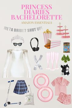 there are many different items on the cover of this book, including clothes and accessories