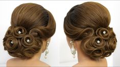 Low Bun With Flowers, Funky Bob Hairstyles, Long Hair Bridal, Prom Hair Tutorial, Stacked Bob Hairstyles, Bridal Hair Updo, Natural Wavy Hair