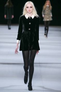 Saint Laurent 2014, Black Clothes, Punk Princess, 2014 Fashion, Urban Wear, Fashion Streetwear, Coven, Fall 2014, Pastel Goth