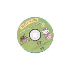 hello kitty dvd on a white background