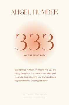 the front cover of angel number 533 on the right path, with an orange background