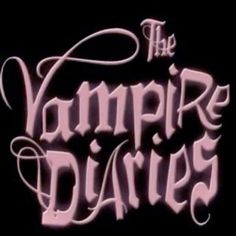 the vampire dance logo on a black background