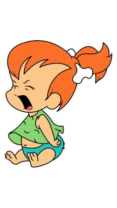 Pebbles Flintstone is a beloved cartoon character, the daughter of Fred and Wilma Flintstone. Pebbles is a central character in the animated television series The Flintstones. This iconic show, which... Flintstone Family, Cartoons Stickers, Flintstones Pebbles, Fred And Wilma Flintstone, Linda Belcher, The Flintstones