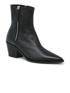 HALMANERA GEMA20 BLACK LEATHER BARON ANKLE BOOTS,  product code GEMA20, color BLACK, material LEATHER, season FW23 Leather Ankle Heeled Boots For Fall, Modern Boots With Heel Pull Tab For Fall, Modern Fall Boots With Heel Pull Tab, Edgy High Ankle Boots With Leather Sole, Fall Mid-calf Calf Leather Boots, Leather Lined Ankle Moto Boots For Fall, Fall Ankle Boots With Sculpted Heel, Black Calf Leather Ankle Heeled Boots, Black Calf Leather Ankle Boots