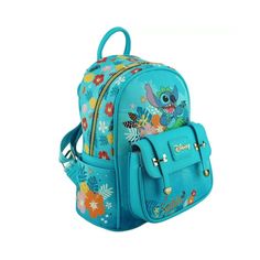 Step into the world of Disney with this chic Lilo & Stitch mini backpack, crafted from premium vegan leather with a satin nylon lining. Measuring 11 inches, this mini backpack is perfect for adding a touch of Disney magic to any outfit. Key Features: Elegant Design: Showcases a charming Lilo & Stitch graphic on high-quality faux leather, complemented by satin nylon lining and metal hardware for a stylish finish. Functional Storage: Double Zipper Main Compartment with a magnetic closure front poc Travel Socks, Hello Kitty Gifts, World Of Disney, Lunch Box Bag, Disney Plush, Lilo Stitch, Disney Lilo, Doll Play