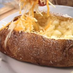 Loaded Baked Potato Recipes Oven, Baked Potatoes In The Oven Videos, How To Make Loaded Baked Potatoes, How To Make Baked Potatoes, Loaded Baked Potatoes In The Oven, How To Make A Baked Potato, Steakhouse Baked Potatoes, Easy Loaded Baked Potato, Baked Potatoes In The Oven