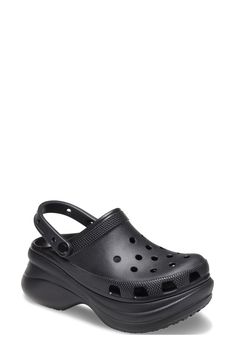 CROCS Classic Bae Platform Clog (Women) | Nordstrom 20th Birthday Gift, Oxford Heels, Platform Clogs, Women's Crocs, Comfortable Style, Platform Slippers, 20th Birthday, Womens Clogs, Anniversary Sale