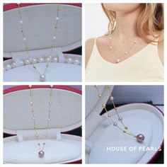 In stock. Going soon. Teardrop Pendant Beaded Necklace only at $48.00.. #pearls #baroquepearls #tahitianpearls #pearlsforgirls #pearlset #motherofpearls #pearlsarealwaysappropriate #houseofpearlsoffical #pearlsanddiamonds#houseofpearlsoffical Pearl Gifts, Pearl Jewelry Necklace, Purple Pearl, Pearl Necklaces, Teardrop Pendant, White Freshwater Pearl, Necklaces Jewelry, Pearl Set, Tahitian Pearls