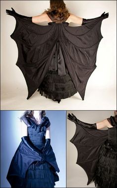 Bat Dress, Diy Kostüm, Black Umbrella, Halloween Make, Diy Halloween Costumes, Cosplay Dress, Mode Inspo