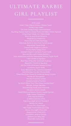 the ultimate guide to the ultimate baby girl playlist by various children's names