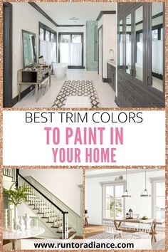 the best trim colors to paint in your home