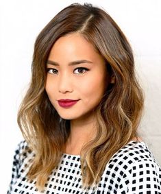 Jamie Chung Hair, Blonde Sombre, Blond Ombre, Colored Hair Tips, Jamie Chung, Hair Done, Popsugar Beauty, Golden Blonde, Asian Hair