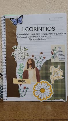 Uma pequena obra, espero ajudar ❤️ Bible Scrapbooking Ideas, Christian Scrapbooking, Bible Scrapbook, Bible Scrapbooking, Bible Journaling Ideas Drawings, Inspire Bible Journaling, Christian Journaling, Diy Journal Books, Bible Notes