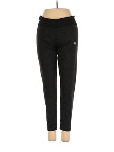 Adidas Active Pants Size: Small Black Activewear - used. No Fabric Content, Cropped, Solid, Low Rise | Adidas Active Pants - Low Rise: Black Activewear - Size Small Cheap Adidas Black Sets, Black Activewear, Adidas Black, Black Adidas, Active Wear For Women, Low Rise, Active Wear, Women Handbags, Adidas