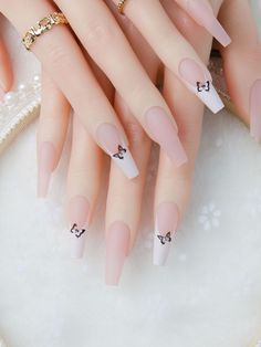 Shein Nails, Aries Nails, Hand Nails, Color Nails, Black Nail, Fake Nail, Kawaii Nails, Girls Nails