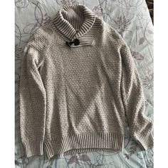 Cozy Sweater! Size Medium . New With Tags H&m Casual Winter Sweater, Casual H&m Winter Sweater, Cozy Winter Tops By H&m, H&m Cotton Sweater For Fall, H&m Knit Outerwear For Winter, H&m Casual Fall Sweater, Cozy Sweater, Cozy Sweaters, Grey Sweater