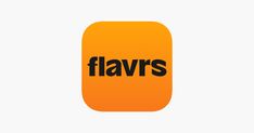 the logo for flavrs, an app that allows people to use their phone