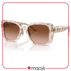 in stock Designer Sunglasses With Uv Protection, Designer Sunglasses With Uv Protection For Spring, Coach Polarized Sunglasses For Summer, Casual Coach Sunglasses With Tinted Lenses, Coach Sunglasses With Gradient Lenses For Summer, Modern Coach Sunglasses With Mirrored Lenses, Chic Coach Sunglasses With Polarized Lenses, New York Vibes, Female Eyes