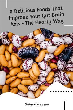 What you eat influences who you are. Your mental health is influenced by the food you are eating. But how?? #TheHeartyWay #YouAreWhatYouEat #EatHealthy #LiveHappy Gut Brain Axis, High Sources Of Protein, Fermented Cabbage, Gut Brain, Healthy Bacteria, Leaky Gut, Chronic Inflammation, Eat Fruit, Lower Cholesterol