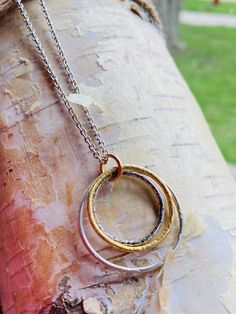 Our bonding necklace inspired by love forever are made in multi circles with your  choice of 2-3-4-5 circles in gold and silver tones. A simple mindful and everyday wear layering design for soulmates, soul sisters, mother,  grandmothers necklace with each circle representing your love for someone special 💫 The necklace here comes with three hammered circles in graduating sizes Measurements-  Smallest circle- sterling silver- 20 mm in diameter,  Middle circle- 22k gold filled 25 mm in diameter L Grandmothers Necklace, Layering Design, Grandmother Necklace, Silver Gold Necklace, Grandmother Jewelry, Circle Jewelry, Gold Circle Necklace, Silver Circle, Soul Sisters