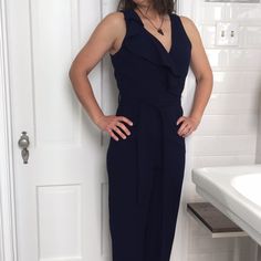 Beautiful And Elegant! Soft And Comfortable! Zipper On Back, Pockets On Both Sides, Tapered Legs. Unfortunately Too Small For Me. Polyester Blend. Gianni Bini, Sleeveless Jumpsuits, Romper Pants, Pants Color, Tapered Legs, Pant Jumpsuit, Jumpsuit Romper, Pants For Women, Rompers