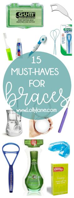 Braces Cleaning Tips, Braces Kit Survival, Braces Survival Kit For School, Best Toothbrush For Braces, Braces Must Haves Products, Braces Care Tips, Braces Must Haves, Braces Essentials Kit, Braces Gift Basket