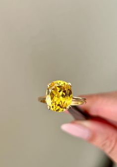 14K Gold Yellow Citrine Ring, Citrine Stone, Natural Citrine, Gift For Her, Christmas Gift, Yellow Stone Ring, Oval Stone Ring, Yellow Ring PRODUCT DETAILS Made to order Material: 14K Solid Gold PACKAGING All items are nicely packaged ready to gift in elegant jewelry boxes. You can also leave a gift message for the recipient at checkout. Information:  If you want to get information about our products, you can contact us. Shipping:  Your gold jewelry is sent by international express shipping. (UP Yellow Stone Ring, Yellow Stone Rings, Oval Stone Ring, Yellow Citrine Ring, Gold Packaging, Yellow Ring, Yellow Rings, Yellow Citrine, Citrine Ring