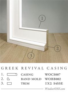 an image of a white frame with measurements for it