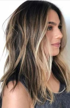 Balayage Ombre Hair, Hair Color Shades, Balayage Ombre, Hair Color For Women, Ombre Hair Color, Brown Hair With Highlights