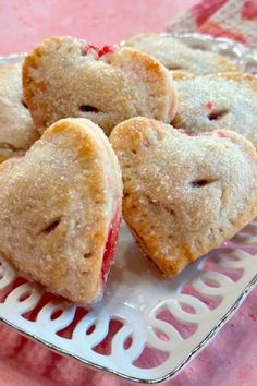 Heart shaped cherry hand pies. Sour Cherry Pie Filling, Cherry Hand Pies Recipes, Sour Cherry Pie, My Country Table, Cherry Filling, Country Table, Flaky Pie Crust