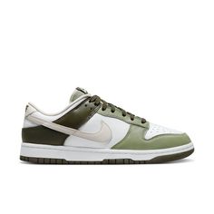 FN6882-100 Classic Green Sneakers For Outdoor, Classic Green Outdoor Sneakers, High Air Force 1, School Vibes, Nike Models, Cargo Khaki, Hippie Style Clothing, Green Cargo, Low Low