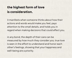 the highest form of love is considered