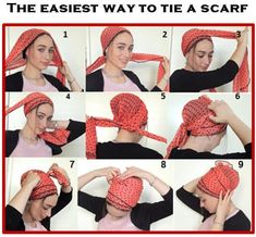 Jewish Head Wraps, Jewish Hair Covering, How To Tie A Turban Scarf Head Wraps, Tichel Style, Jewish Headscarf, Tichel Tutorial, Scarf Head Wrap Tutorial, Tie Head Scarves, Bandana Apron